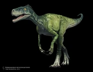 Herrerasaurus as seen in artwork