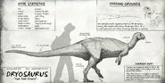 Dryosaurus Dossier The Isle.png (1.48 MB) Dryosaurus Dossier