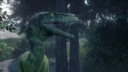 A Herrerasaurus in the old Isle Region 2 map