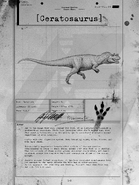 Ceraosaurus Dossier.