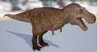 A Sandstone Tyrannosaurus Rex (Adult).