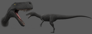 Melanistic Herrerasaurus