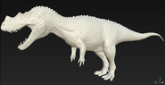 Earlier Ceratosaurus model