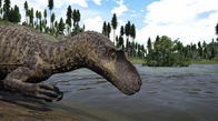 A juvie Allosaurus