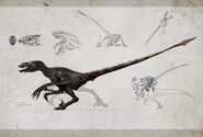 Tetanurae Matriarch Concept Art by Tapwing