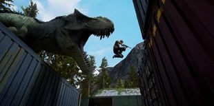 Hyperendocrin about to attack a human