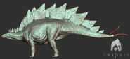 Upcoming Stegosaurus elder model