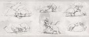 Triceratops Concept Art
