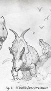 Ceratosaurus seen in the Diabloceratops dossier
