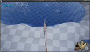 Fish in water.