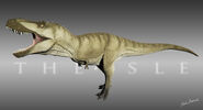One of the old TSL Tyrannosaurus rex skins