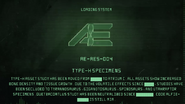 Detailing H-Type Specimens. The Matriarch is mentioned once again, under its codename "Alfie".