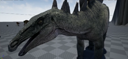 New Stegosaurus Model face.