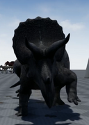 New Triceratops model from a developer stream