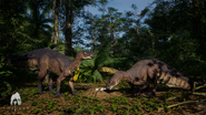 A Tenontosaurus family with eggs