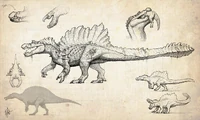 Hyperendocrin Spinosaurus concept