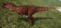 A Volcano Carnotaurus.