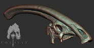 Parasaur skull model.png (683 KB) Parasaurolophus skull model