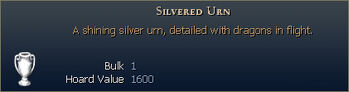 Silvered Urn