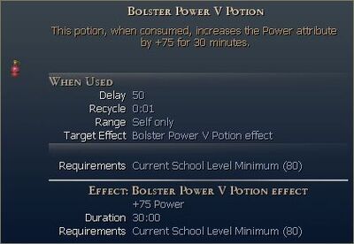 Bolster Power Potion