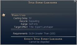 Title Expert Lairshaper