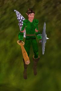 Dryad in Hide Armor