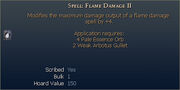 Spell Flame Damage II