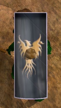 Ceremonial Tower Shield of the Phoenix
