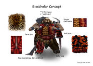 The official concept art of the Risen Bioscholar.