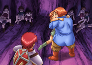 Ys V PS2 Artwork 11 - Reuniting With Mother