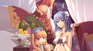 Altago Noble Youth Attire, Adol's Harem