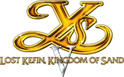 Ys V: Lost Kefin, Kingdom of Sand (PS2) | Ys Wiki | Fandom