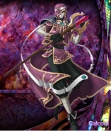 Sister Nell as the dark sorcerer Dularn.