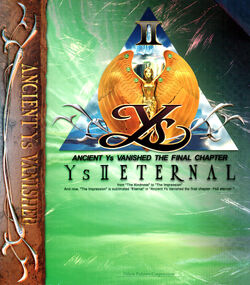 PC-9801　5インチソフト　イース2 ANCIENT Ys VANISHED THE FINAL CHAPTER イースII [ステレオ化] : Ancient Ys Vanished The Final