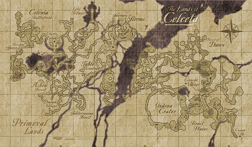 Memories of Celceta Map-858px