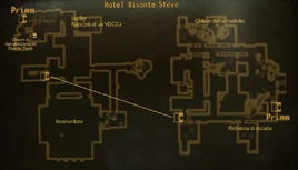 Mappa Hotel Bisonte Steve