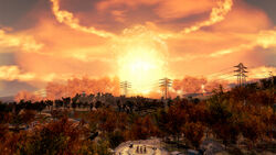 FO4 Nuclear strikes on Boston