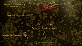 Negozio generi vari posizione