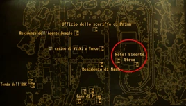 Posizione Hotel Bisonte Steve