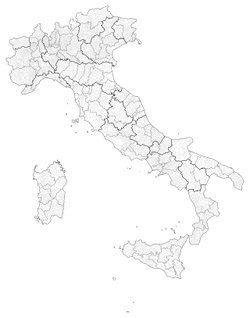 Mappa dei comuni italiani