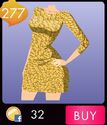 Gold Sequin New Years 2013 Dress (Exclusive Deals - Limited)