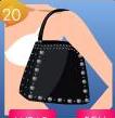 Black Studded Bag