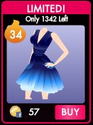 Cobalt Romance Dress (Exclusive Deals - Limited)