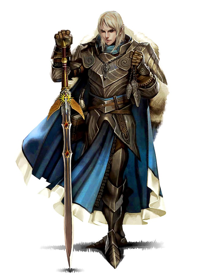 male elven fighter