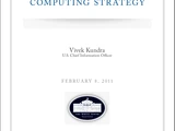 Federal Cloud Computing Strategy