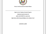 Report on the Telephone Records Program Conducted under Section 215 of the USA PATRIOT Act and on the Operations of the Foreign Intelligence Surveillance Court