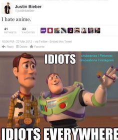 haters gonna hate anime gif  WiffleGif
