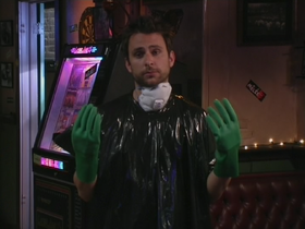 1x6 Charlie in cleaning gear