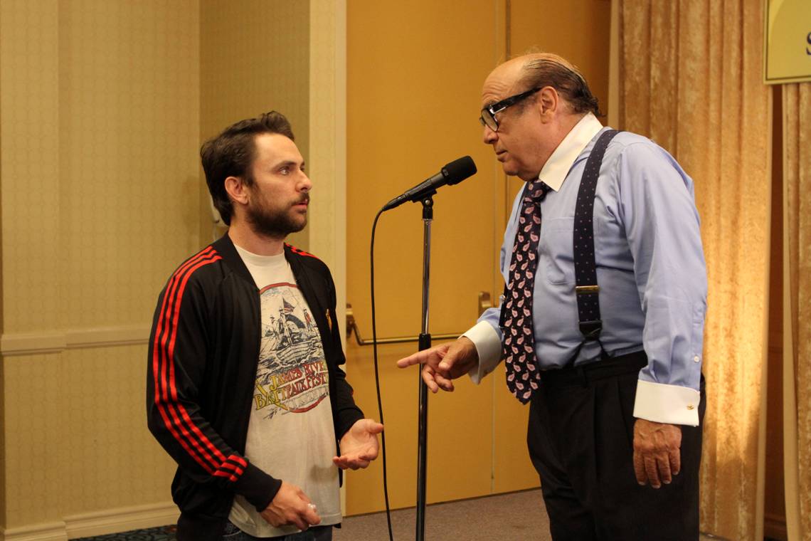 Charlie day danny devito la hi-res stock photography and images