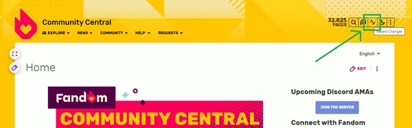 2. Desktop: Individua l'icona contrassegnata accanto al conteggio delle pagine